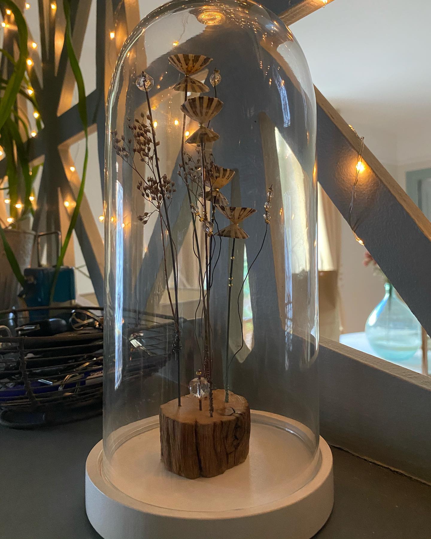 Déco cloche bohème création