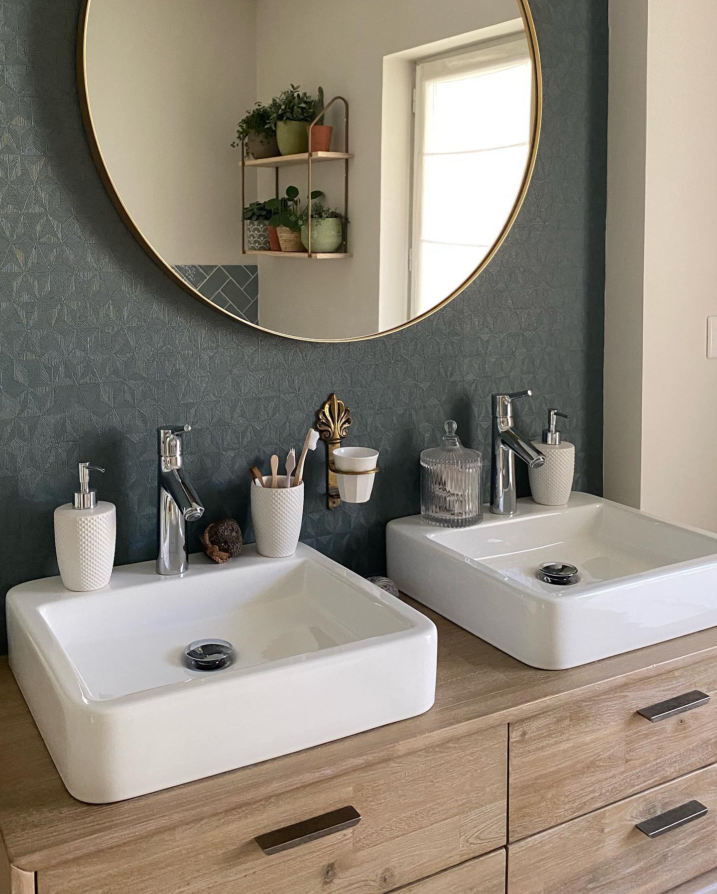 Vasque double à poser