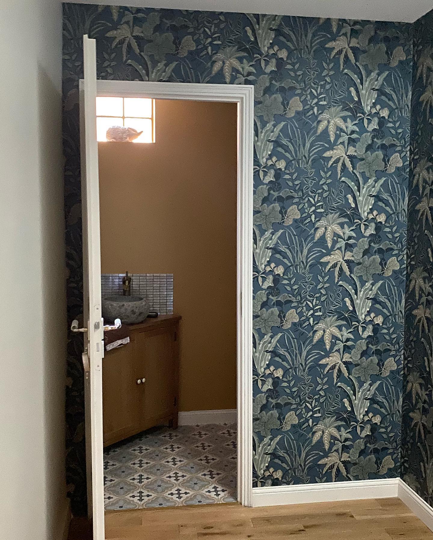 Papier peint style anglais