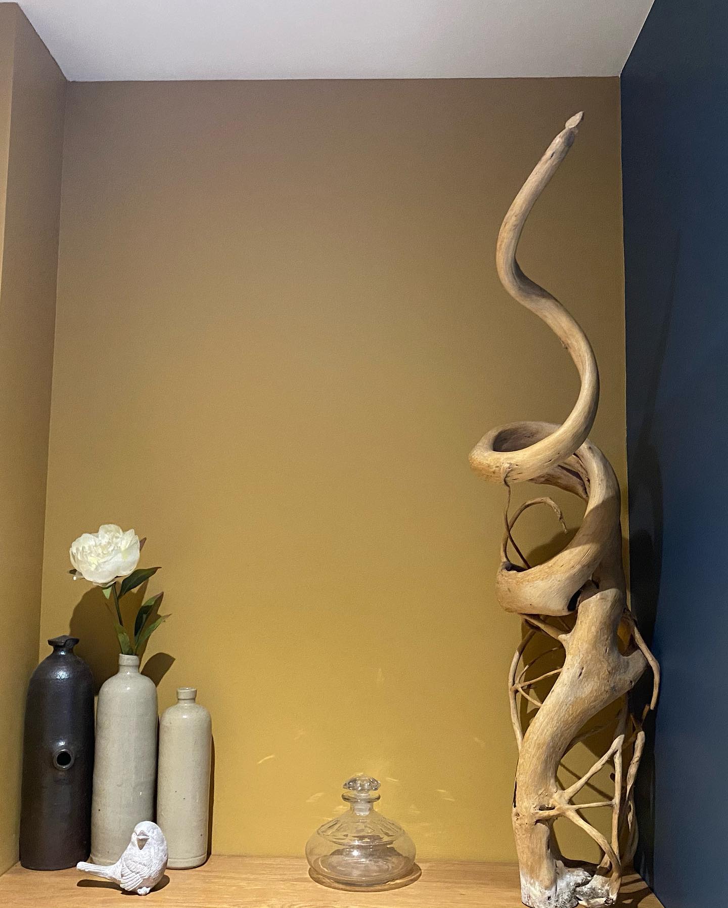 Déco nature Jaune et bleu